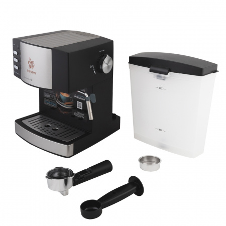 5364271 Кофеварка рожковая Endever Costa-1080 черный STDN-0067745 - Вид №3