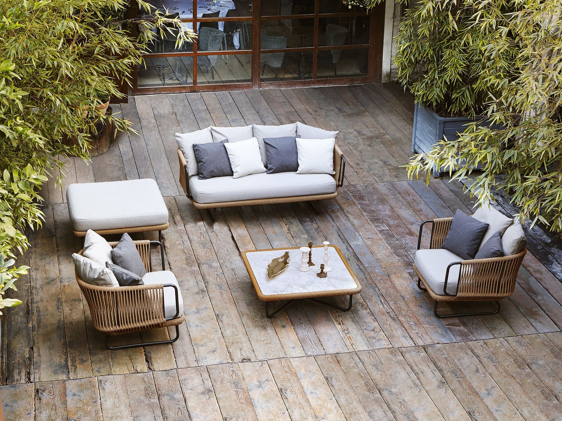 Кресло с покрытием из синтетического волокна Varaschin Вавилон ARCH-00120871 - Вид №13