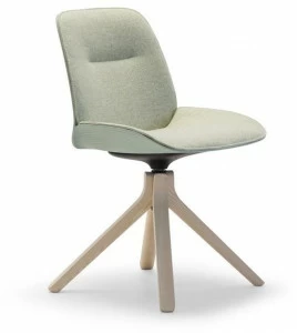 Andreu World Мягкое кресло на жердочке из ткани Nuez