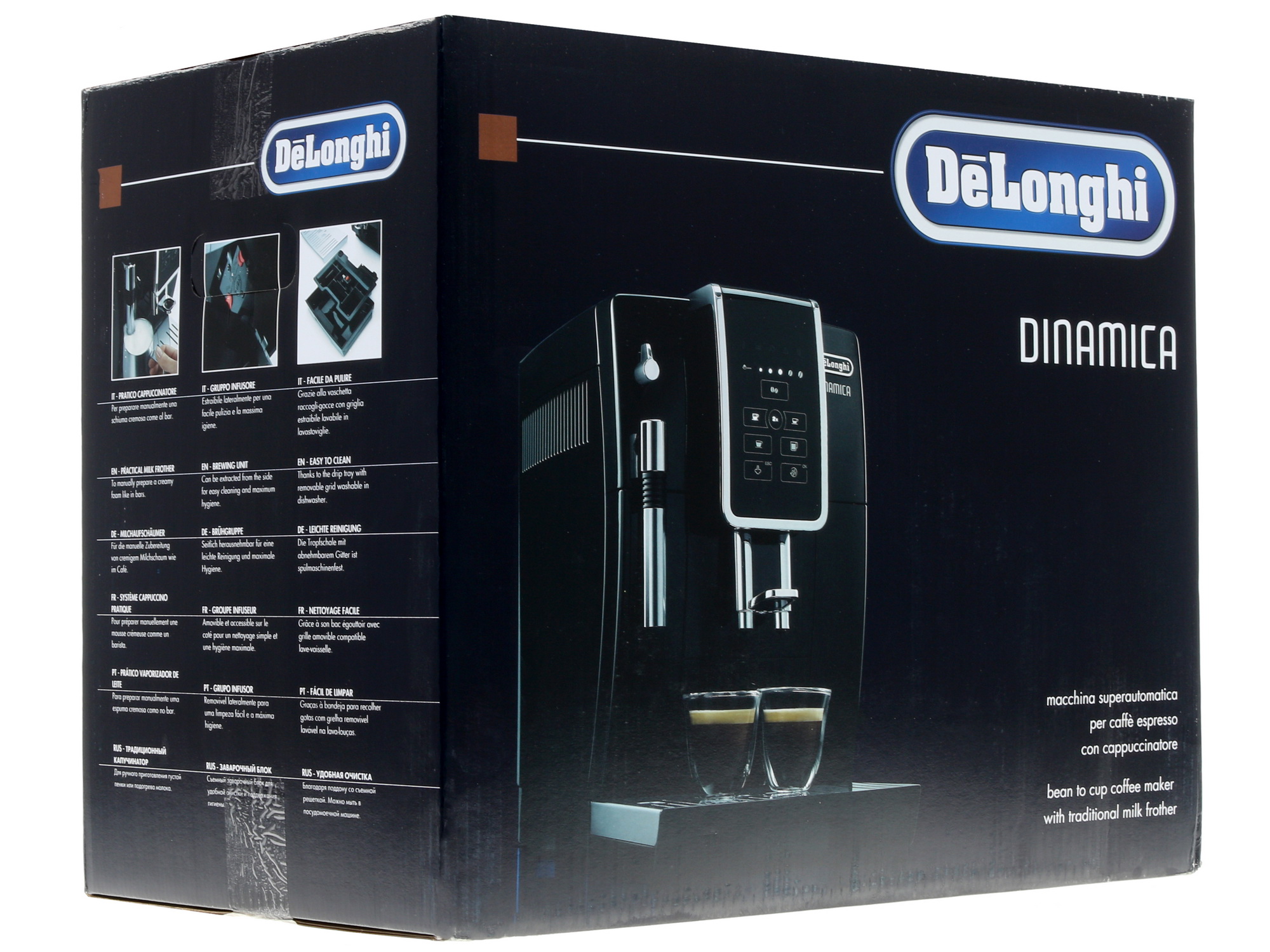 1130111 Кофемашина автоматическая DeLonghi ECAM 350.15.B черный STDN-0147427 - Вид №9