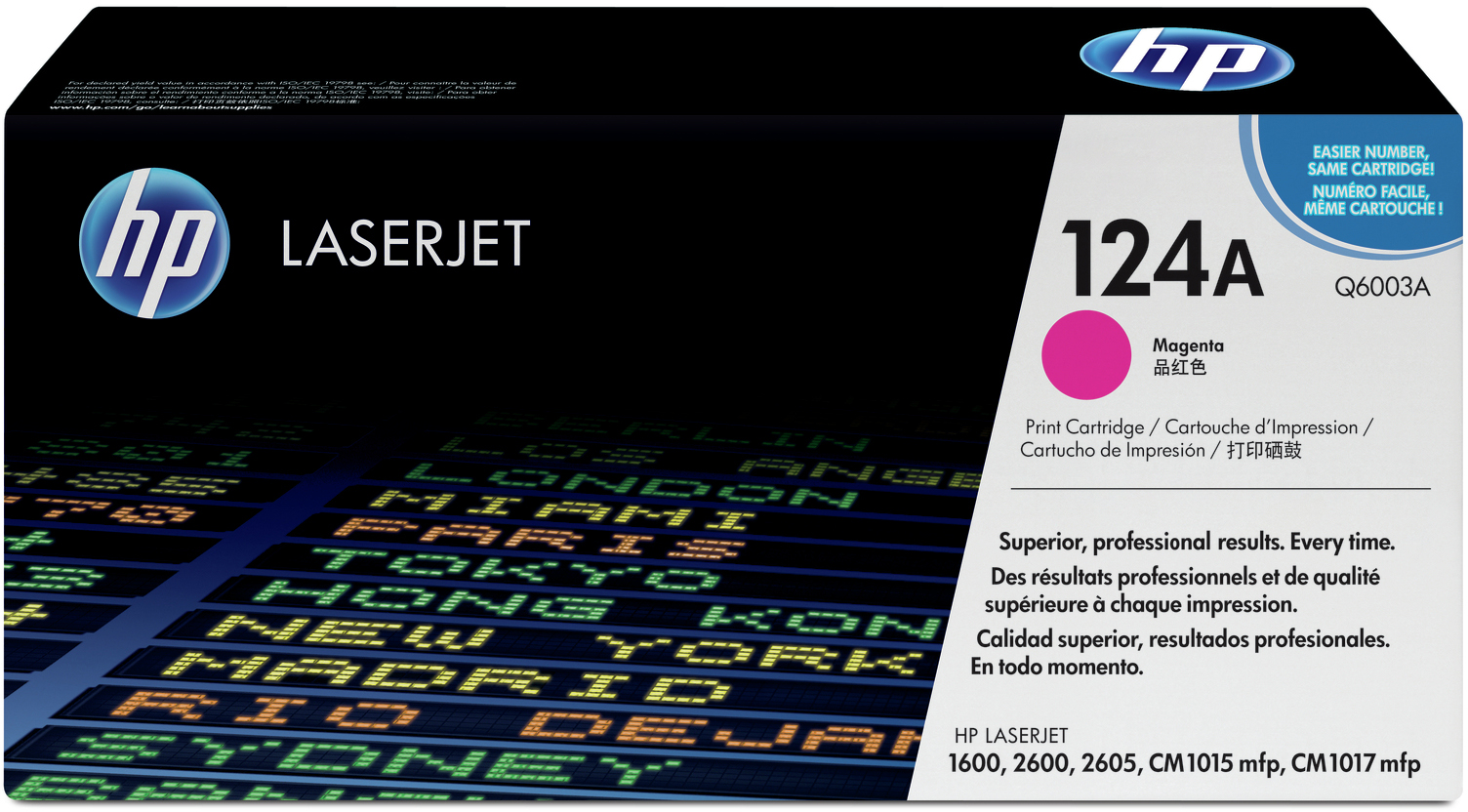 Q6003A color laserjet magenta print cartridge HP Santreyd 