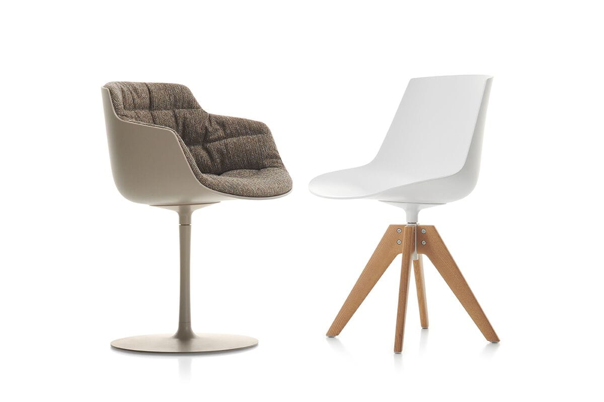 Мягкое вращающееся кресло MDF Italia ARCH-00055337 - Вид №1