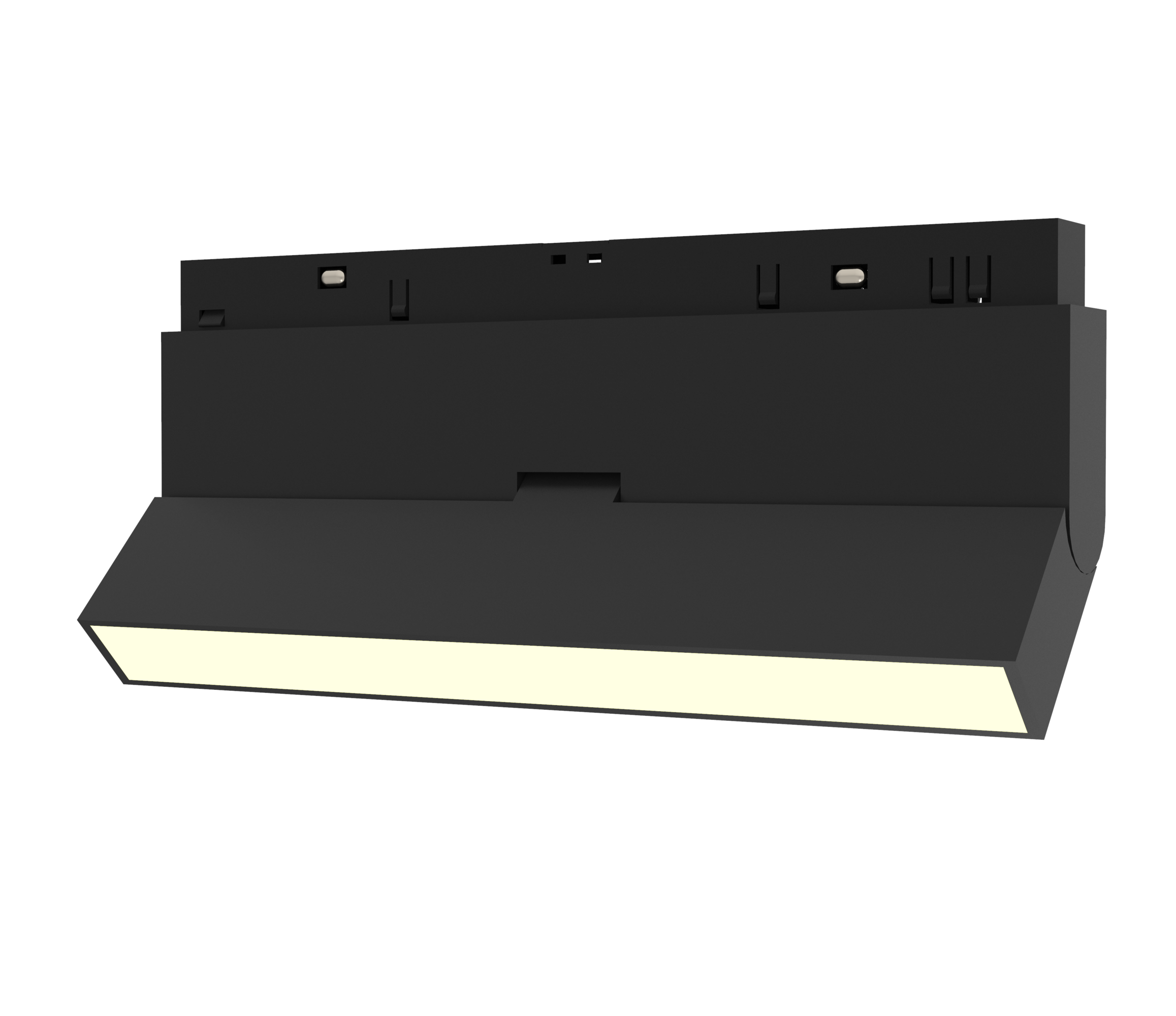 91002491 Трековый светильник светодиодный TR036-2-12W3K-B Basis Rot 12 Вт 5 м² цвет черный STLM-0433858 MAYTONI