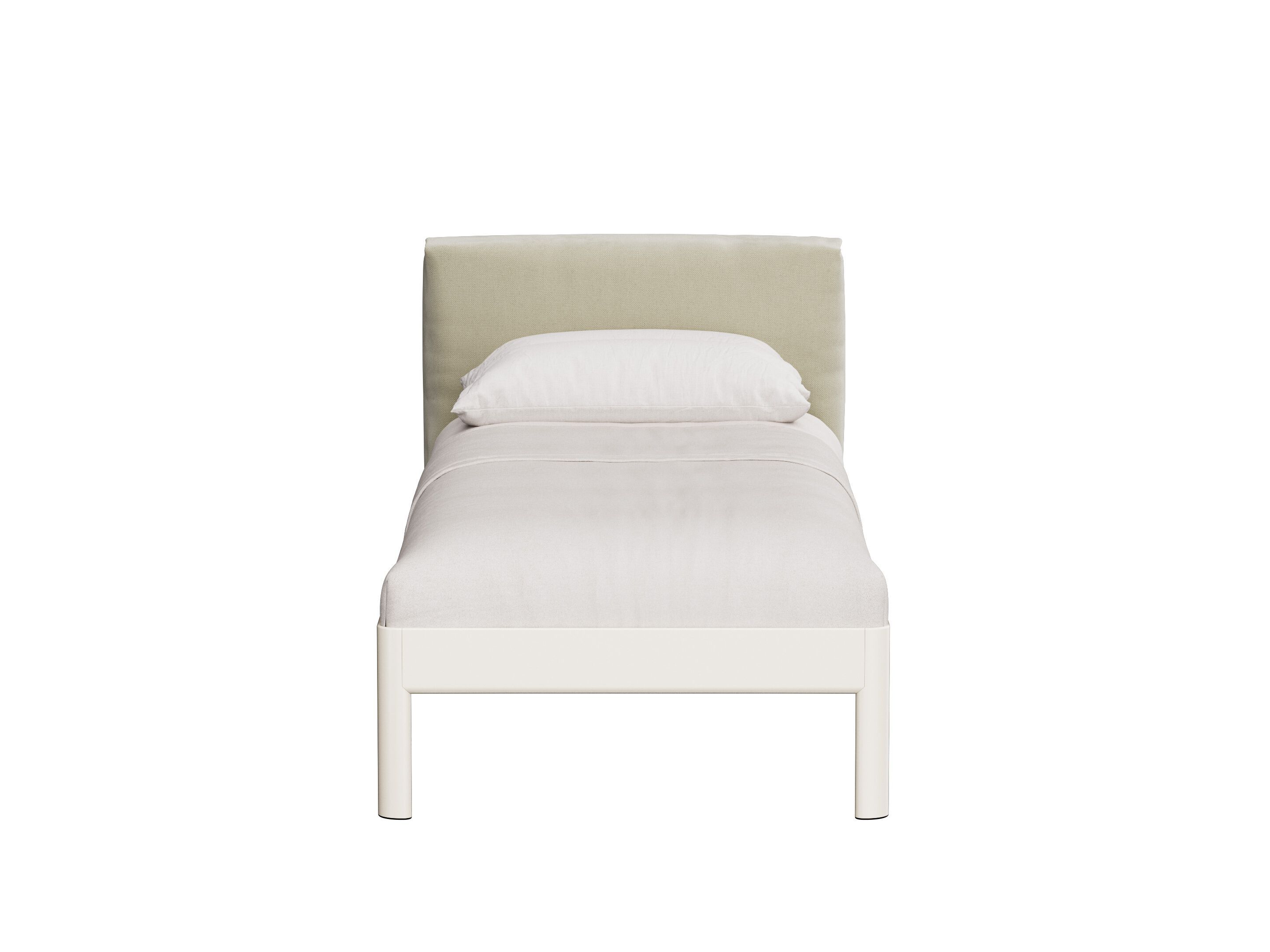 Алюминиевая односпальная кровать с мягким изголовьем Noah Living Heia ARCH-00076752 - Вид №9