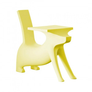 Magis Le Chien Savant MT830 GI Детский стул / детский стол из полиэтилена. Цвет: Желтый 1569 C.