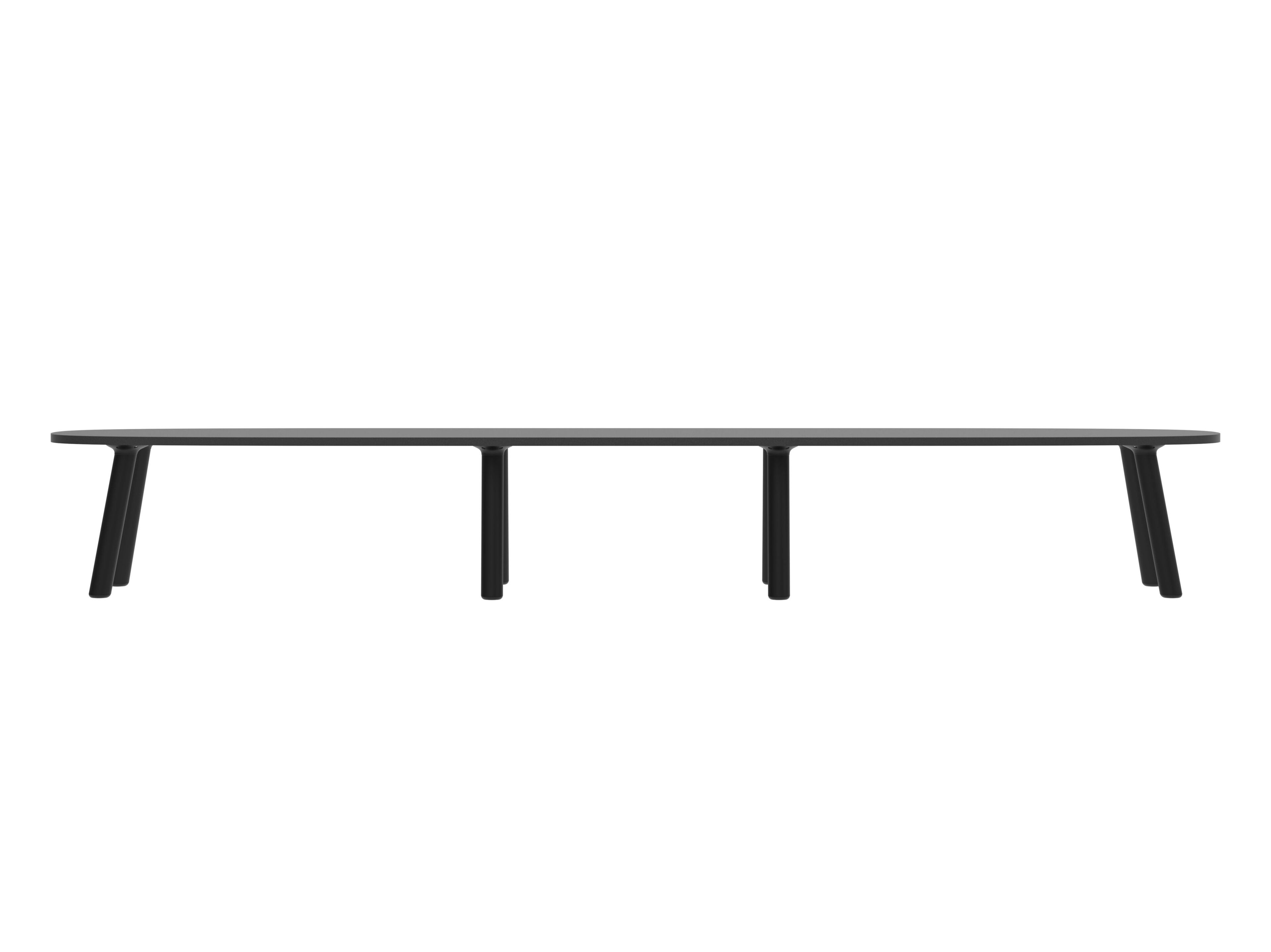 Овальный стол из композитного материала и алюминия FUNCTIONALS MONOLITE ARCH-00027681 - Вид №106