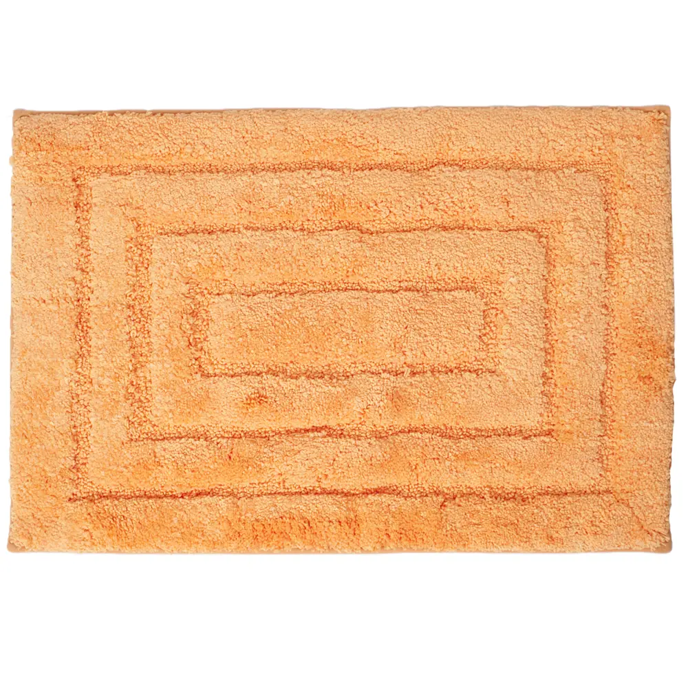 Коврик для ванной комнаты Grampus 45х65 см цвет оранжевый STLM-2173038