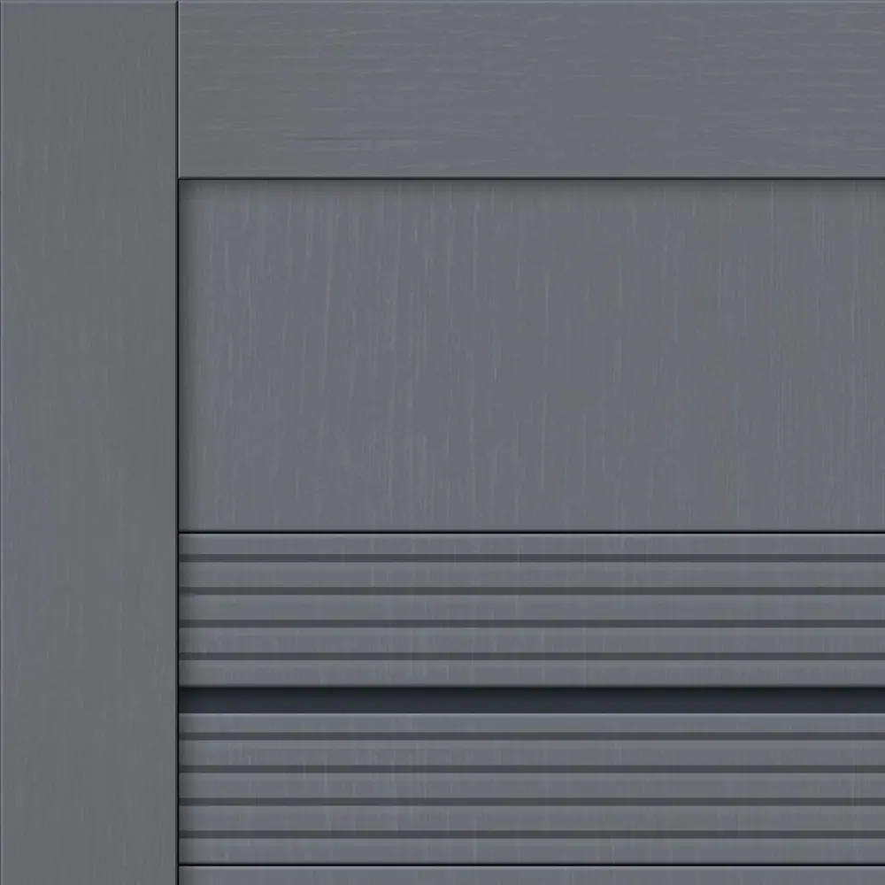 Дверь межкомнатная со стеклом Онда Г 90x200 см Hardflex цвет ясень грей с замком и петлями 89420083 STLM-2104915 Santreyd  - Вид №2