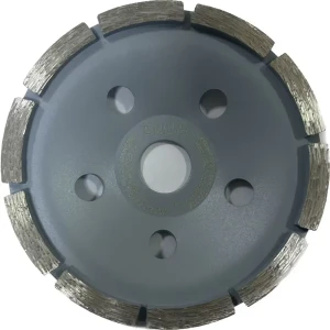Чашка алмазная однорядная по бетону DILWIS 125x22.2 мм