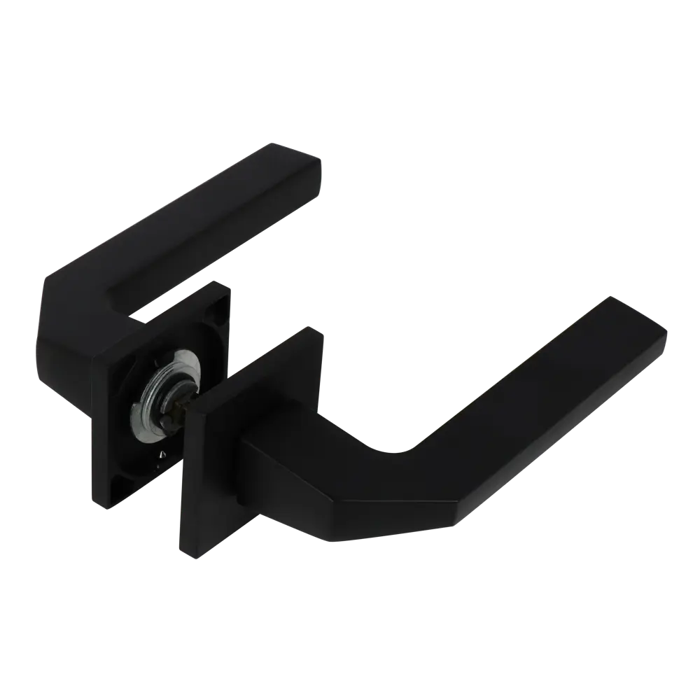 Дверные ручки EDSON EDS-132B-Q2 в элегантном черном исполнении 85170367 STLM-0059385