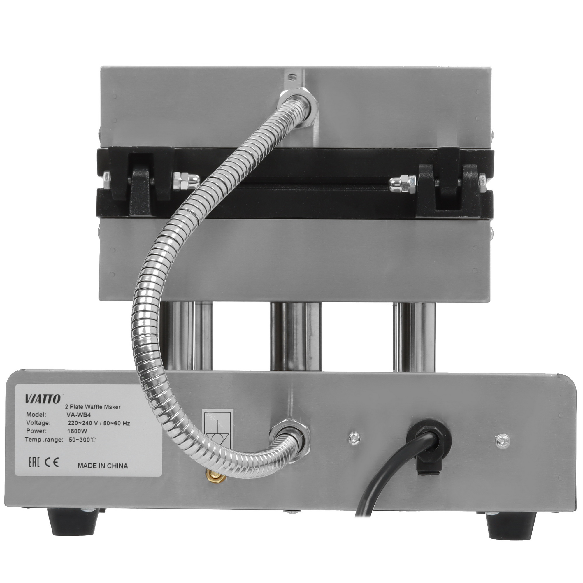 9985870 Вафельница Viatto VA-WB4 серебристый STDN-0043577 - Вид №5
