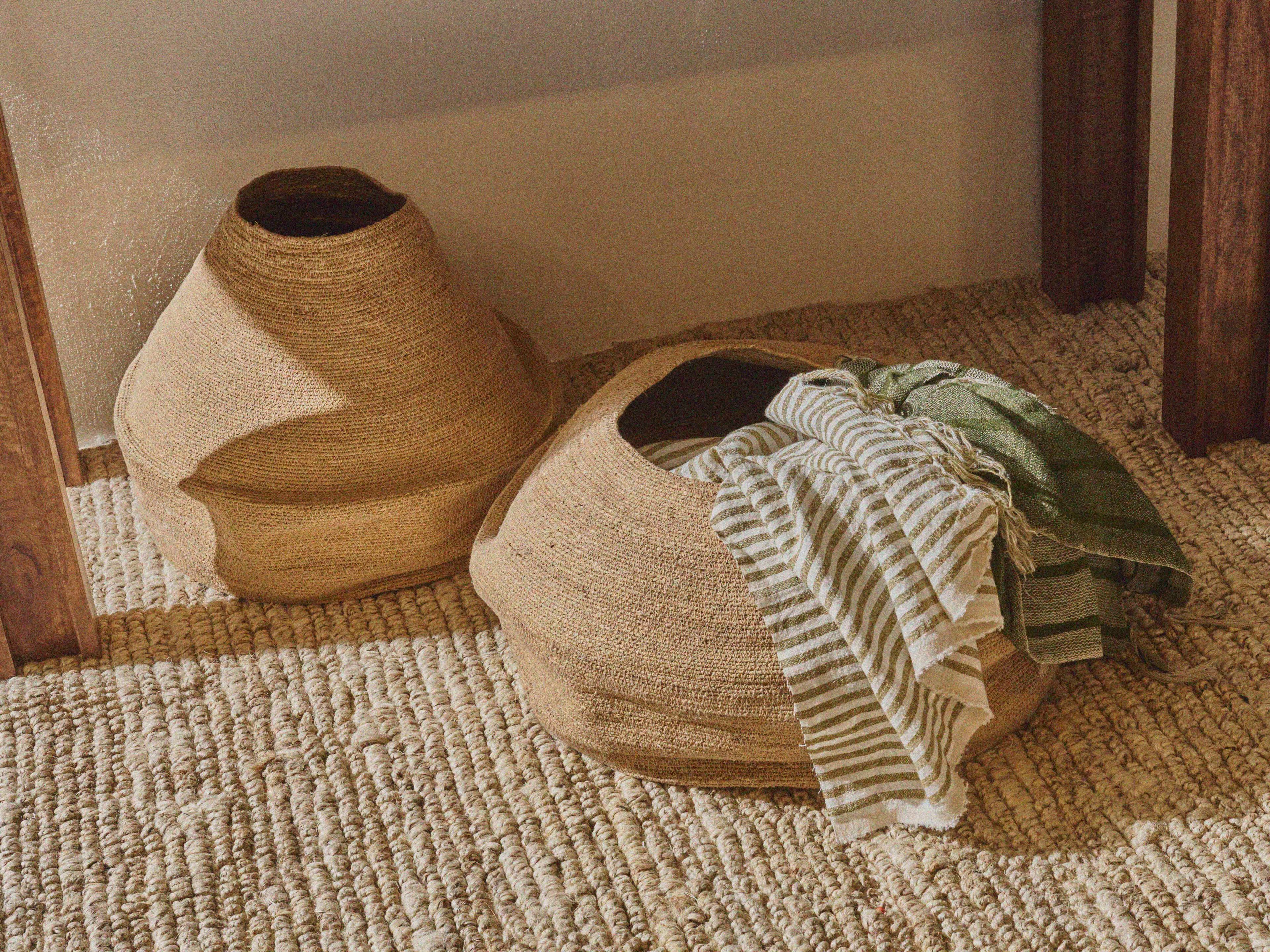 Корзина из мешковины POMAX PORT LOUIS ARCH-00131502