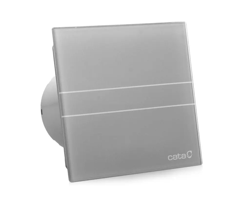 93877074 Вентилятор осевой вытяжной Cata E-100 G S D100 мм 31 дБ 115 м³/ч цвет серый/серебристый STLM-0601491