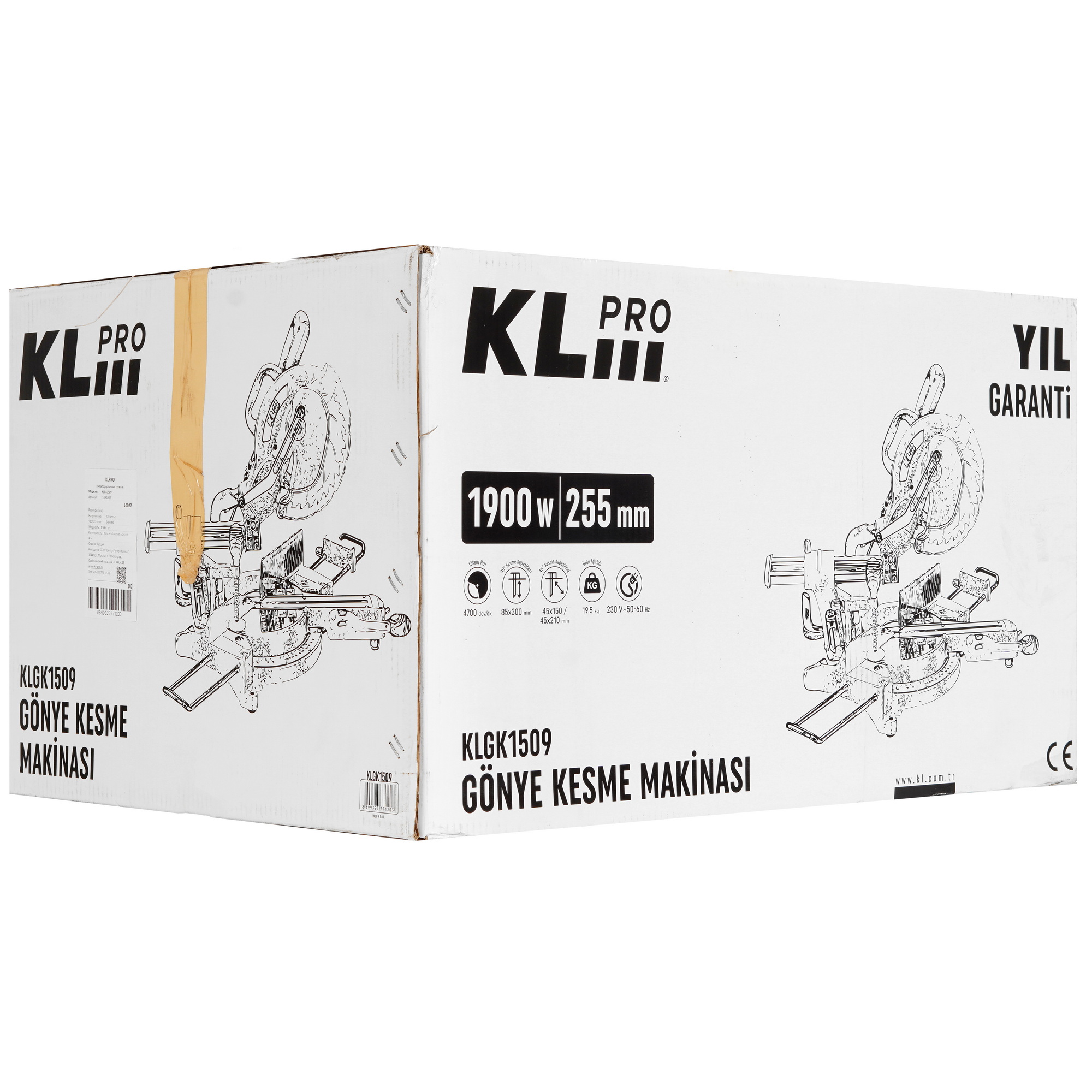 Торцовочная пила  KLPRO KLGK1509 9150402 STDN-0139672 - Вид №10