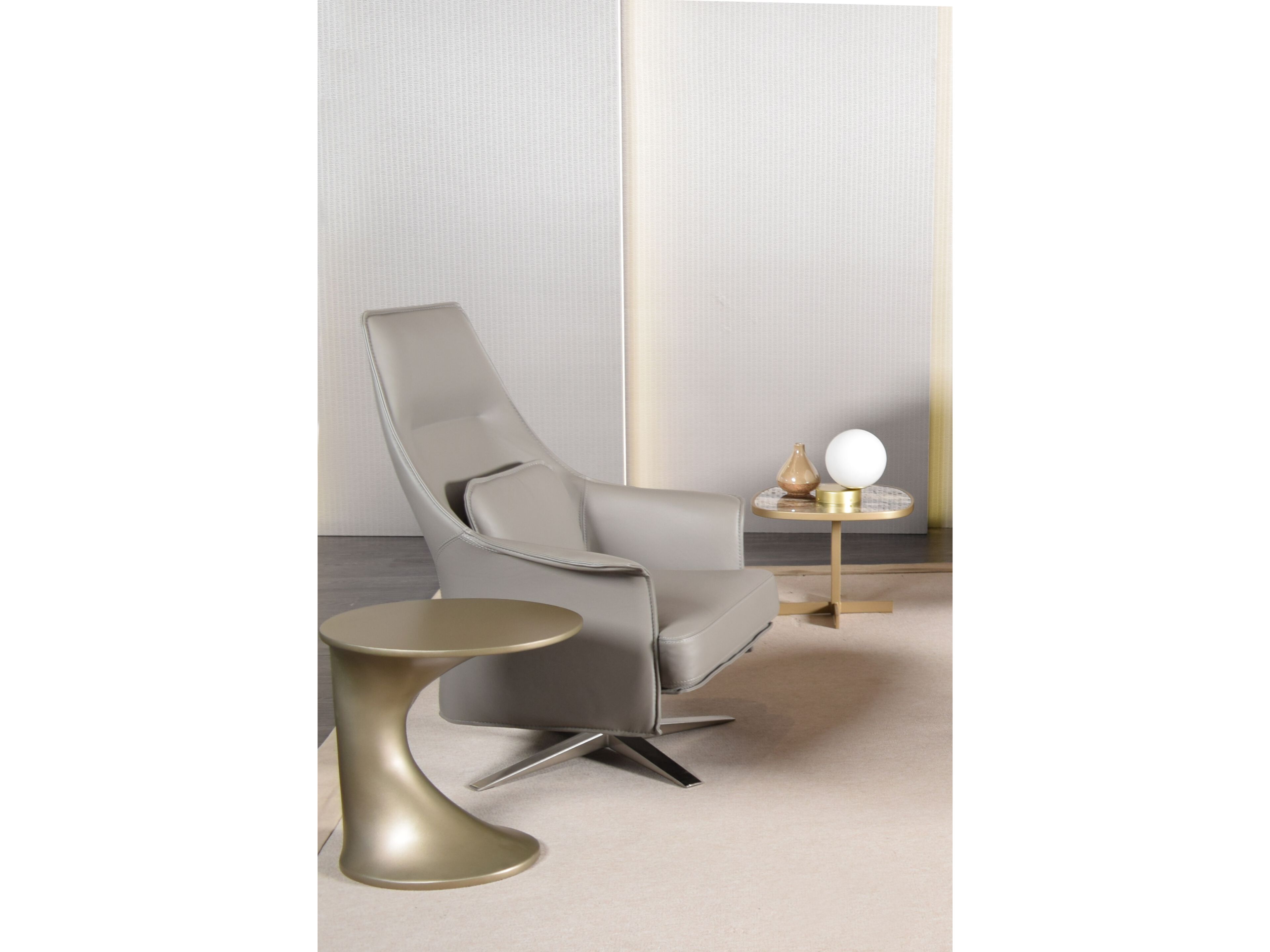 Кожаное кресло с подлокотниками ABLE MONACO ARCH-00104795 - Вид №6