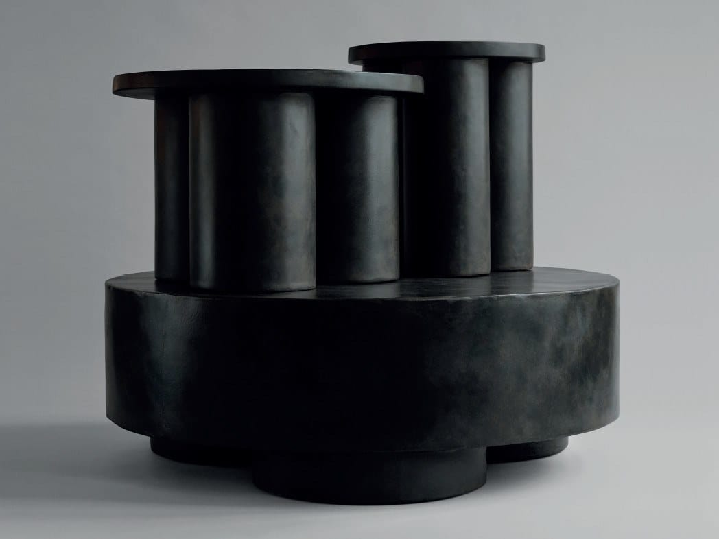 Круглый журнальный столик из волокнистого бетона 101 Copenhagen Big Foot ARCH-00018692 - Вид №1