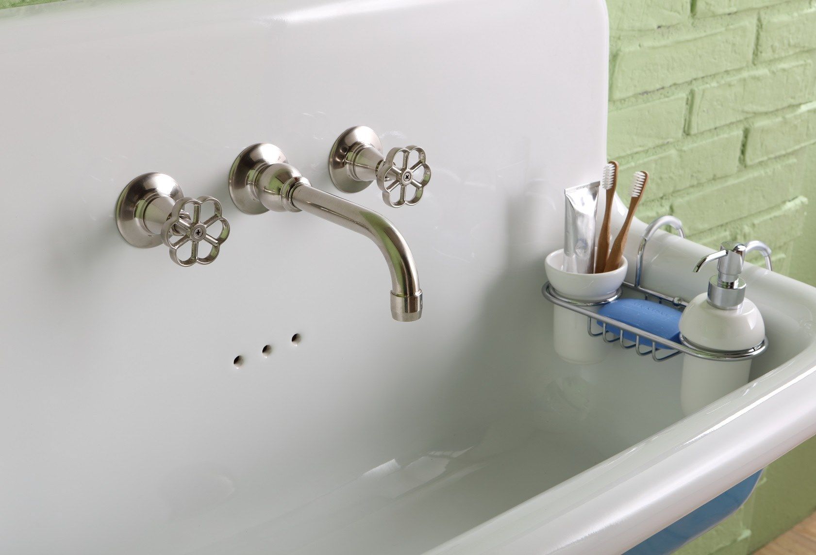 Керамическая прямоугольная подвесная раковина BLEU PROVENCE TrueColors ARCH-00092384 - Вид №3