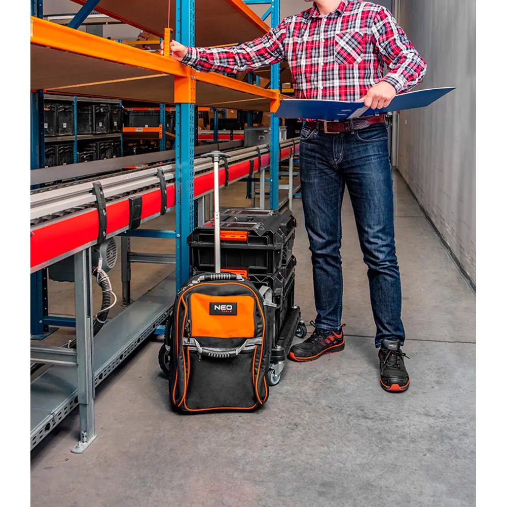 Рубашка рабочая Neo Tools HD цвет красный/серый/белы размер S/48 рост 164-170 см HD+ STLM-2184327 - Вид №2