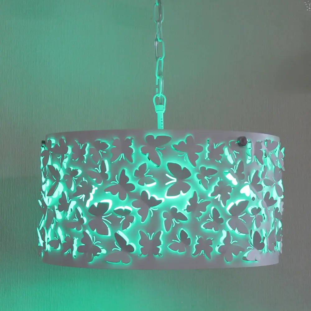 Светильник подвесной Завод Элетех Эффект, 5 ламп, 20 м², цвет белый STLM-2046982 - Вид №7