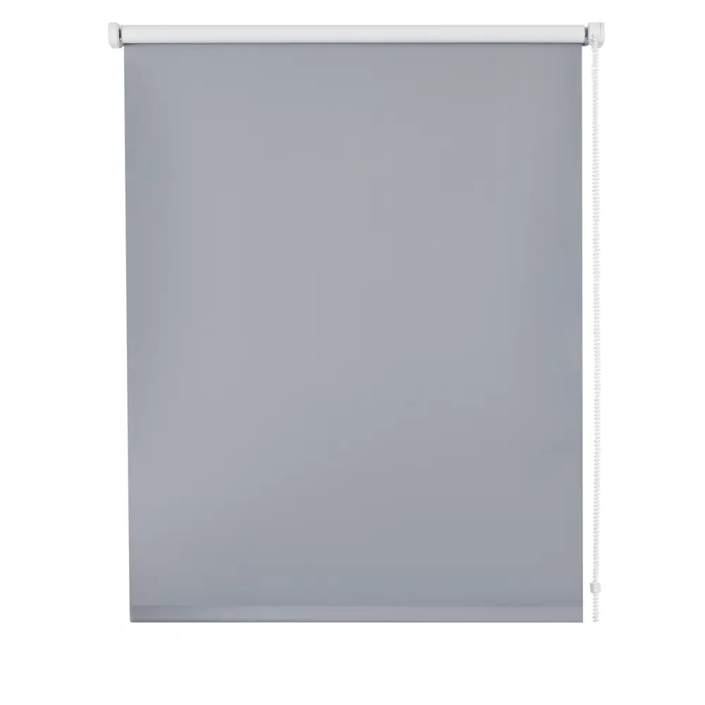 Штора рулонная блэкаут Inspire Santos 60x160 см серая Granit 3 STLM-2001227 - Вид №1