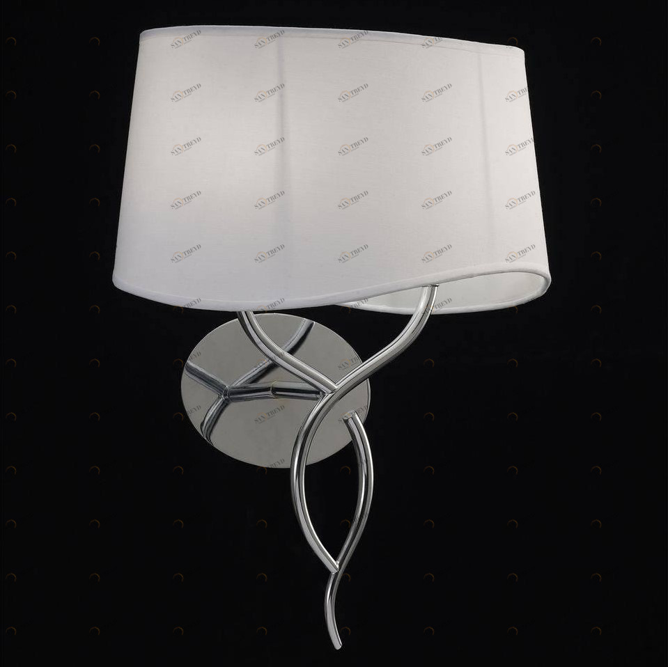 Бра Mantra Ninette Chrome 1903 MANTRA  077126 Белый;серебро 