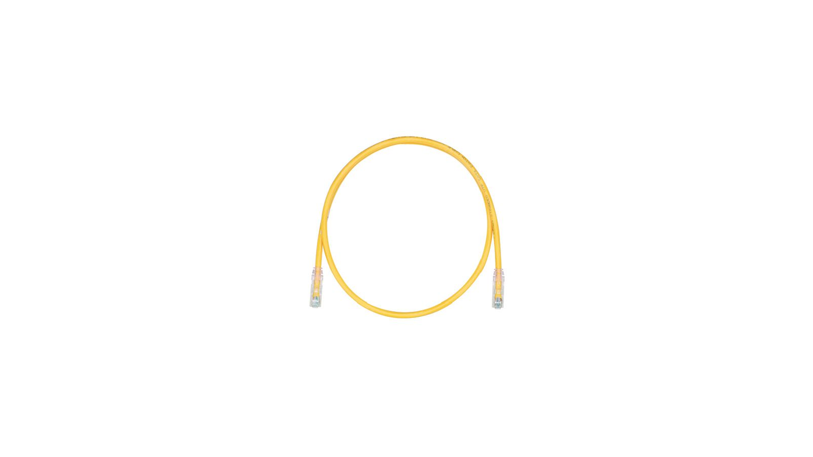 UTPSP2.5MYLY Copper patch cord, category 6, yellow ut Panduit Santreyd 