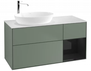 Villeroy&Boch Тумба под раковину Прямоугольная версия F931PHGM Finion Olive Matt Lacquer