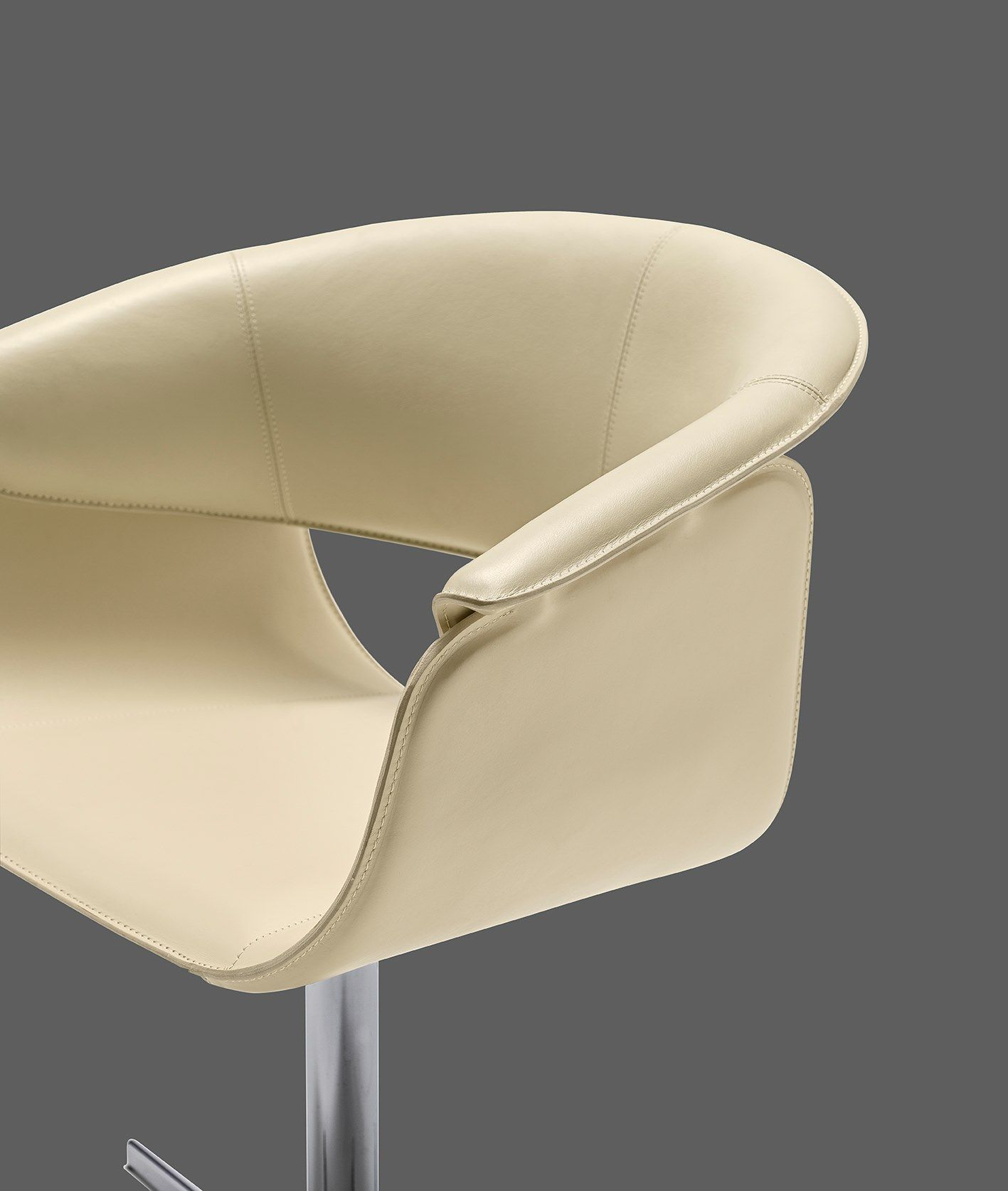 Кожаный стул с подлокотниками Fasem Airlux ARCH-00144525 - Вид №6