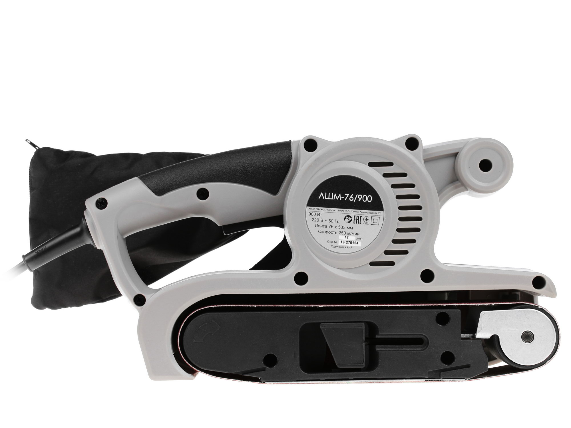 Ленточная шлифмашина Интерскол ЛШМ-76/900 1046293 STDN-0026689