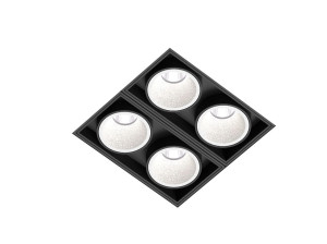 Несколько утопленный заливки формы алюминиевый потолочный светильник