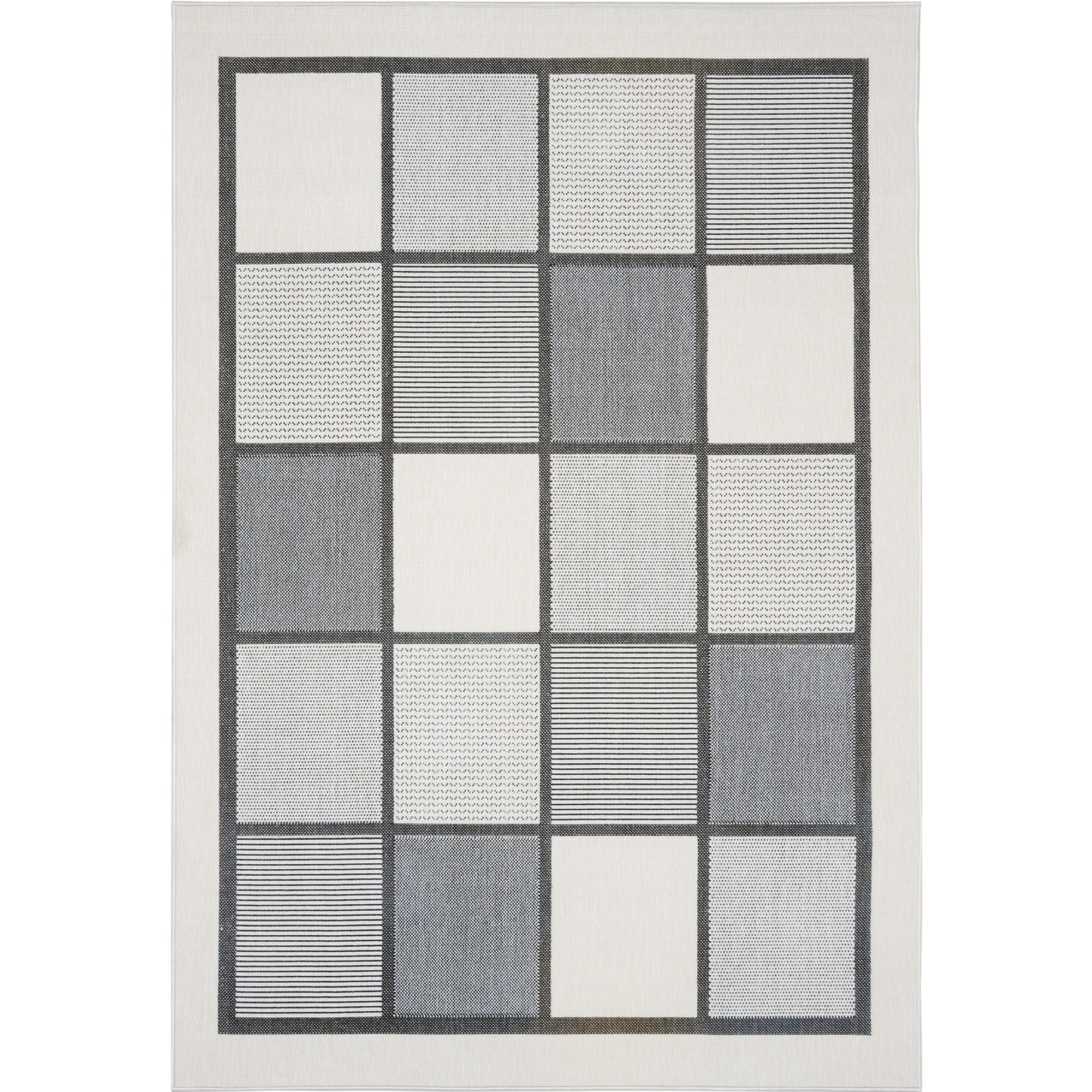 82928276 Ковёр полипропилен Fenix 20426/663 160х230 см, цвет серый Santreyd 