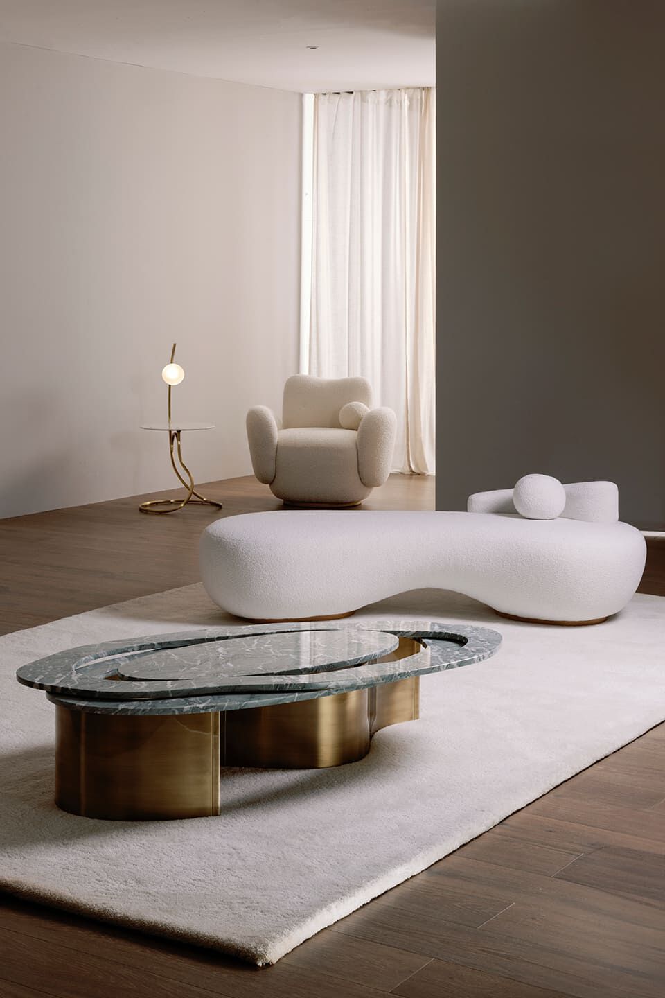 Мягкая ткань Dormeuse Greenapple Conchula ARCH-00030852 - Вид №6