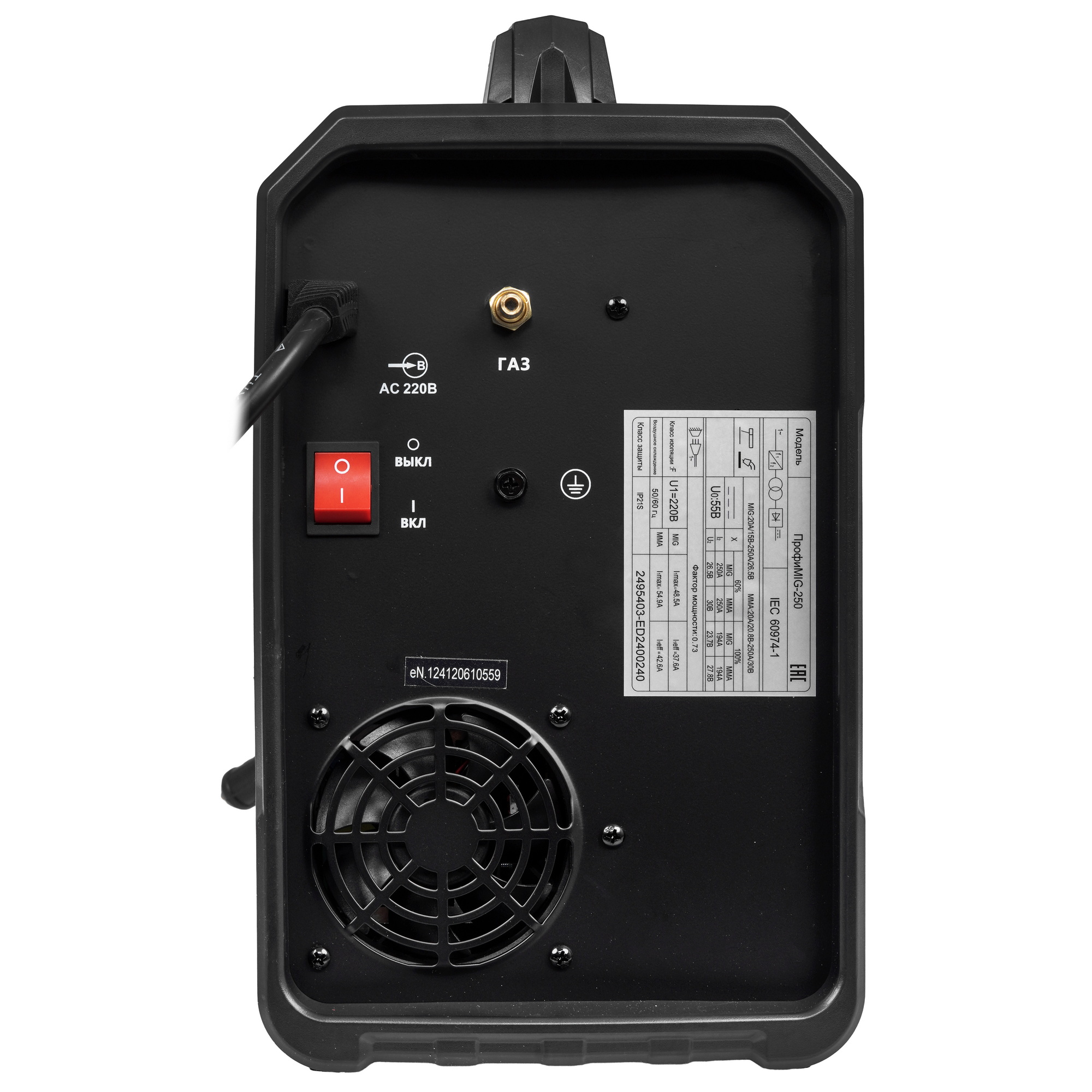 Сварочный аппарат Edon ПрофиMIG-250 5625339 STDN-0004608 - Вид №5