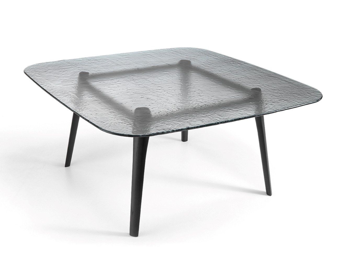 Деревянный и стеклянный стол FIAM ITALIA магма ARCH-00074764