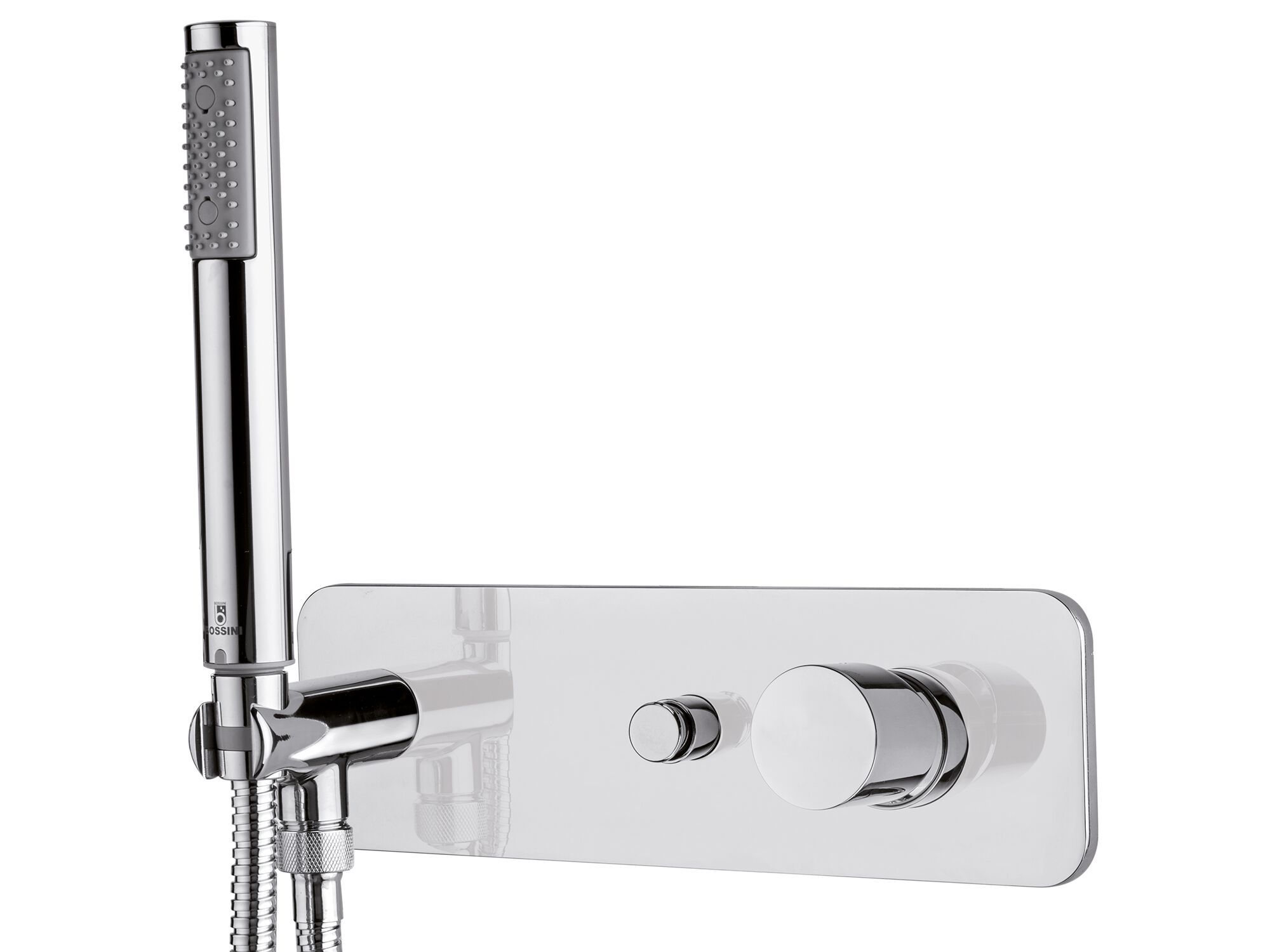 Смеситель для ванны из хромированной латуни с ручным душем Bossini Teo ARCH-00058277 - Вид №1