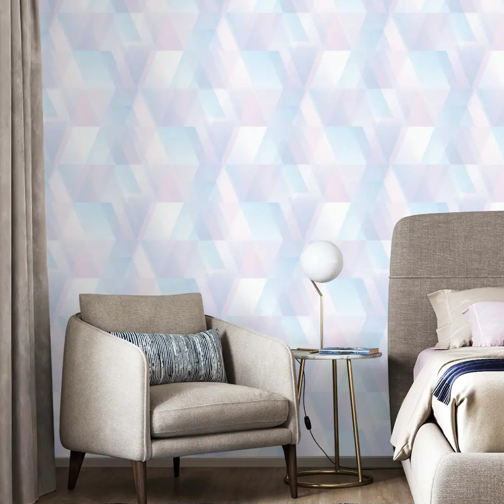 Обои флизелиновые Palitra Home Trimotion бирюзовые 1.06 м HC71913-56 STLM-2207066 - Вид №2