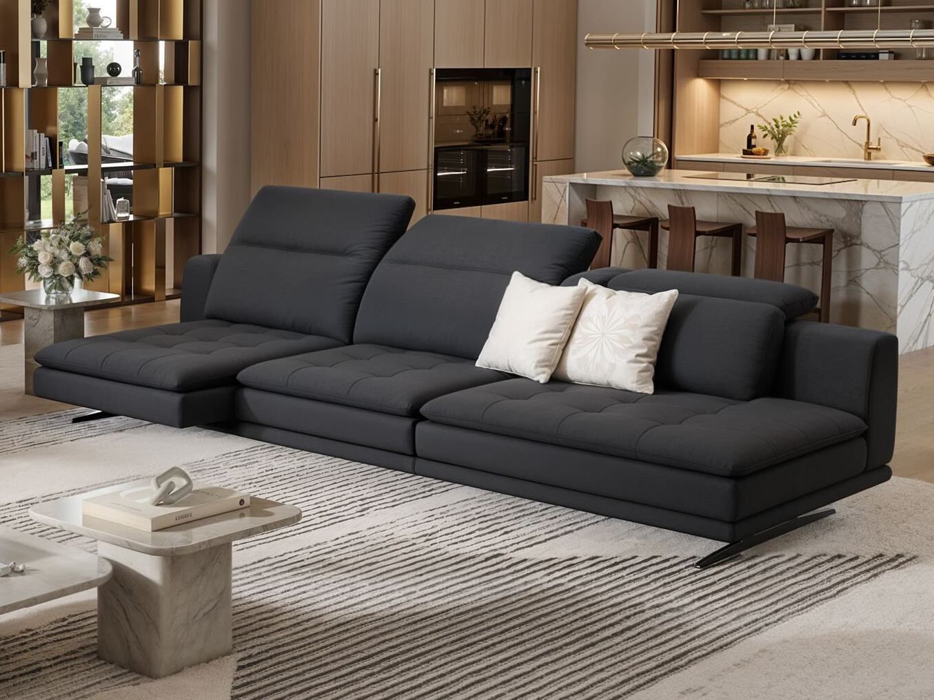 3-местный тканевый диван Sofanella Ницца ARCH-00134374 - Вид №7