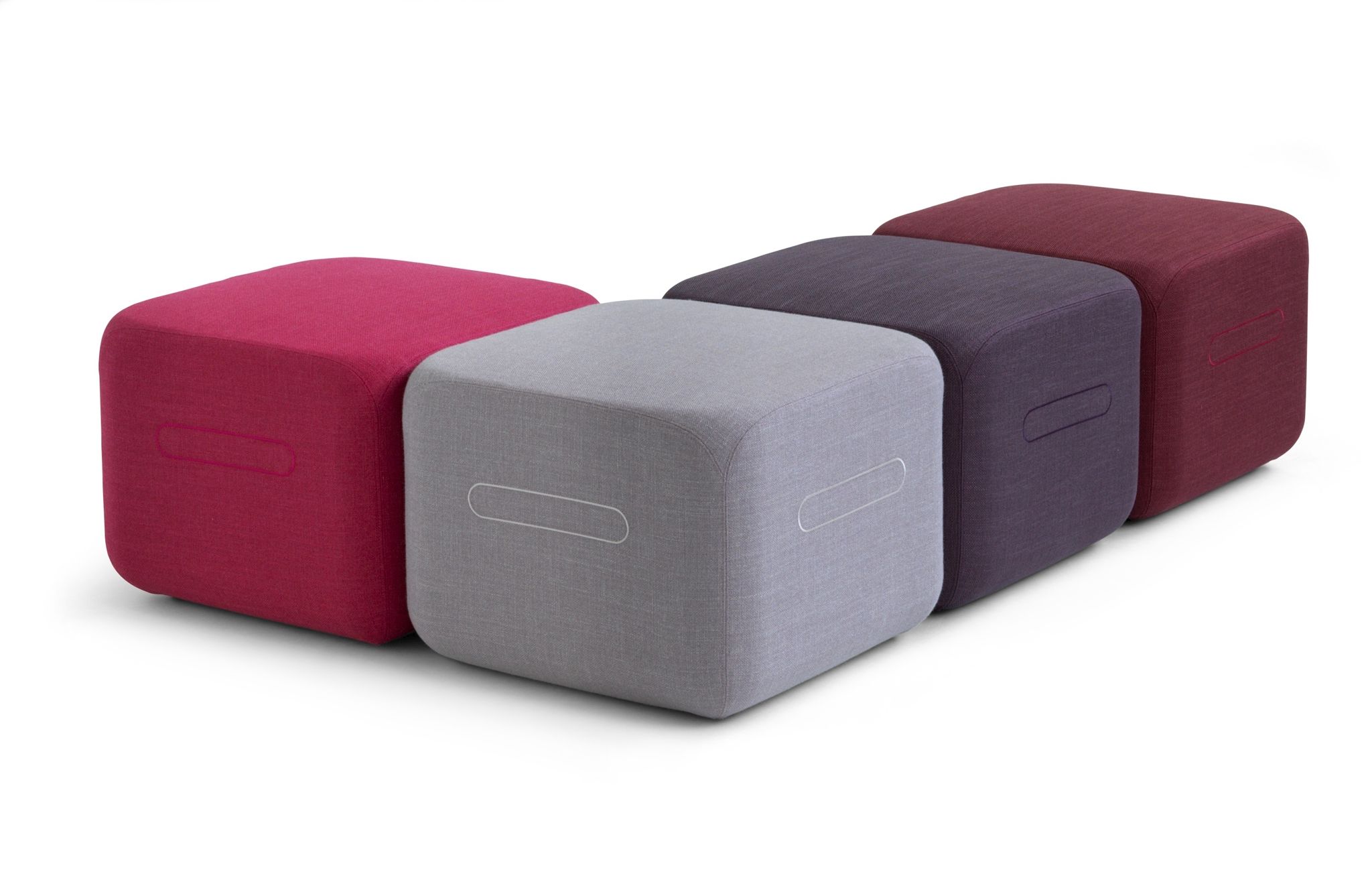 Квадратный пуф из ткани Bla Station ARCH-00129486 - Вид №4