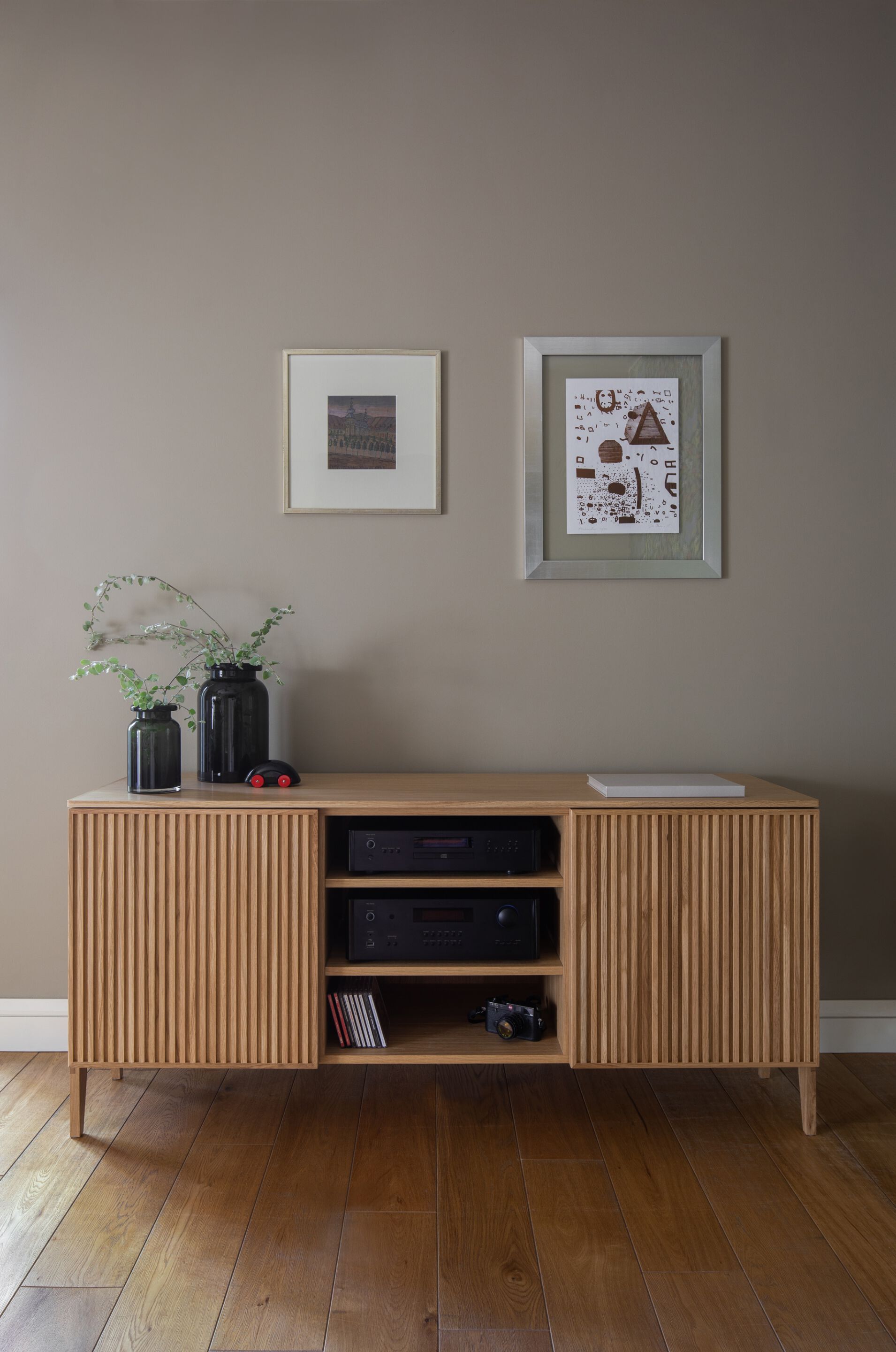 Шкаф из дуба с распашными дверями ST FURNITURE PHAB ARCH-00070200 - Вид №6