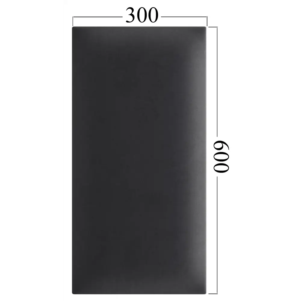 Панель тканевая Vilo 300x600 мм цвет графит 85517687 STLM-2104147 Santreyd  - Вид №6