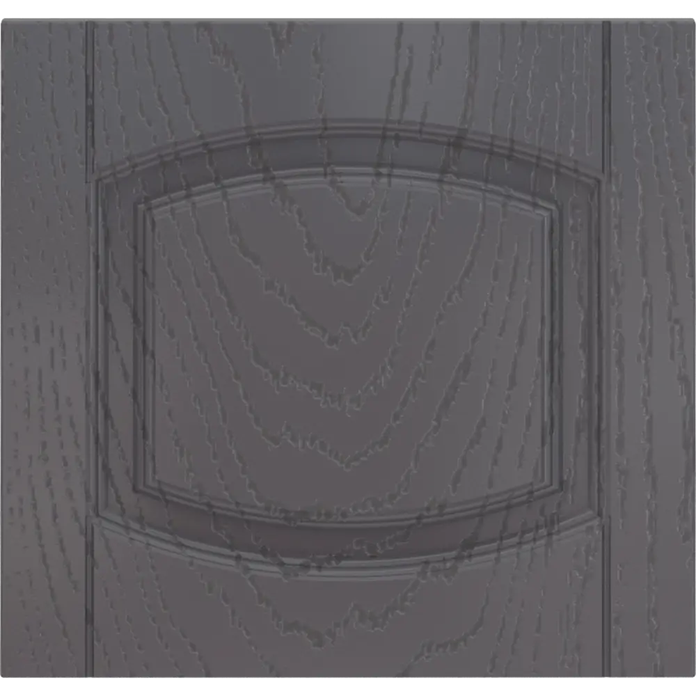 Фасад для кухонного ящика Петергоф грей 39.7x38.1 см Delinia ID МДФ цвет графит STLM-2067637 - Вид №1