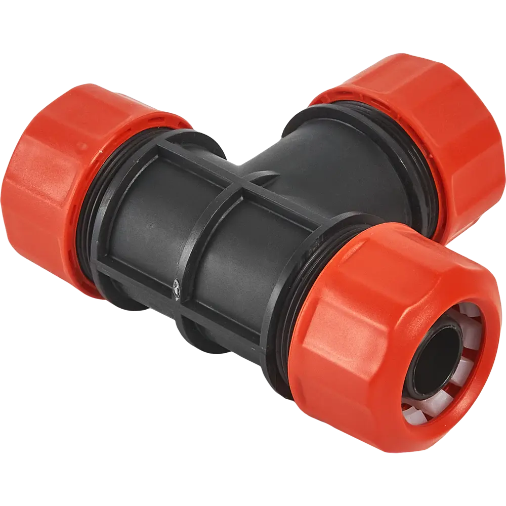 Муфта Т-образная для шланга Amigo 74009 3/4"x3/4"x3/4" STLM-2082540 - Вид №1