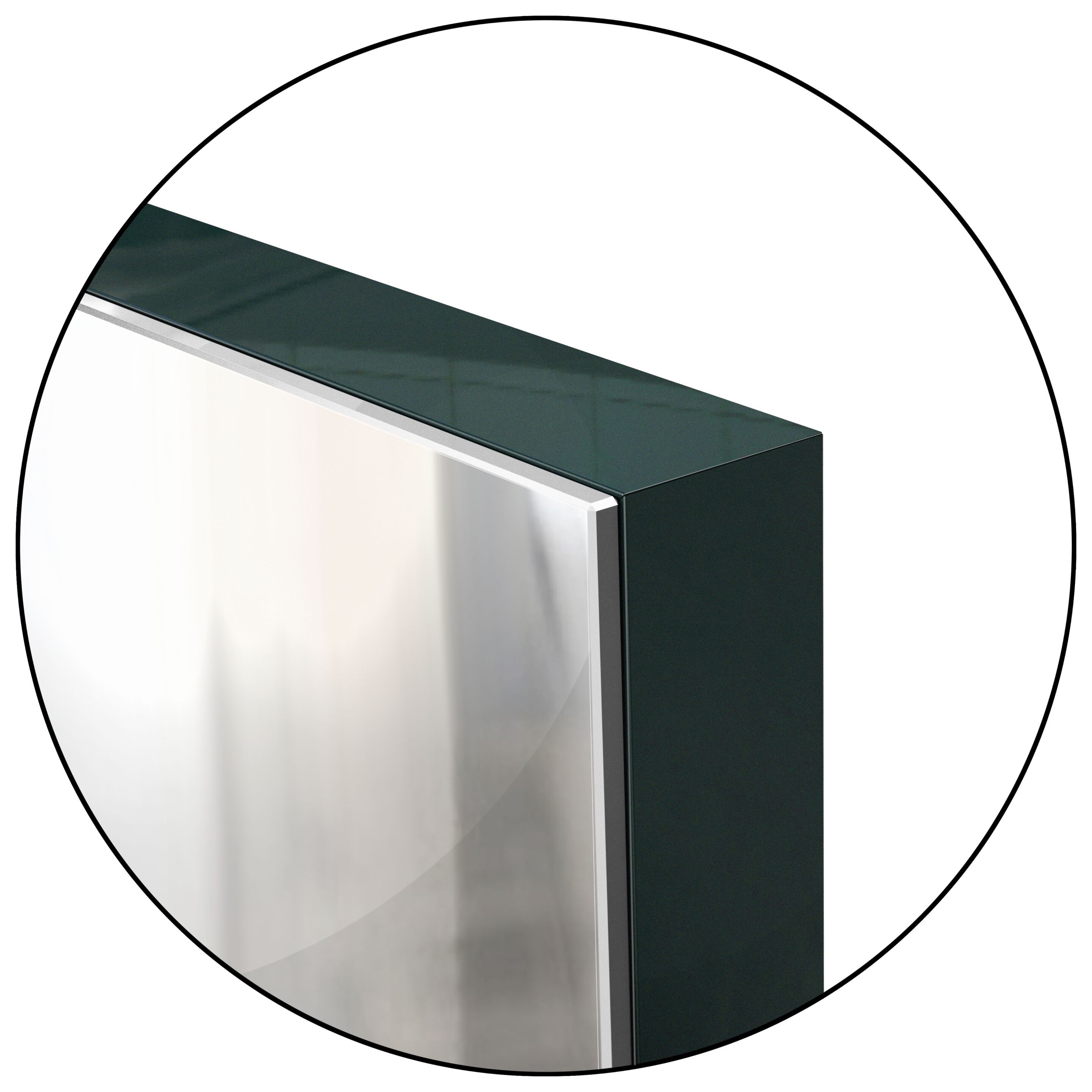 Прямоугольное настенное зеркало со встроенным отсеком для телевизора NEOD Neptune ARCH-00123057 - Вид №15