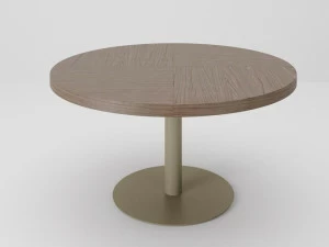 PROF Круглый деревянный стол для переговоров Sessanta