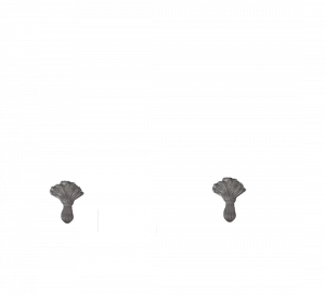 Gentry Home Bexley Cast iron bathtubs with feet Цветочный сырой GH100277