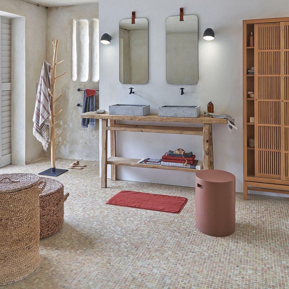 Круглый садовый журнальный столик из стекловолокна AMPM RASKIN ARCH-00067632 - Вид №5