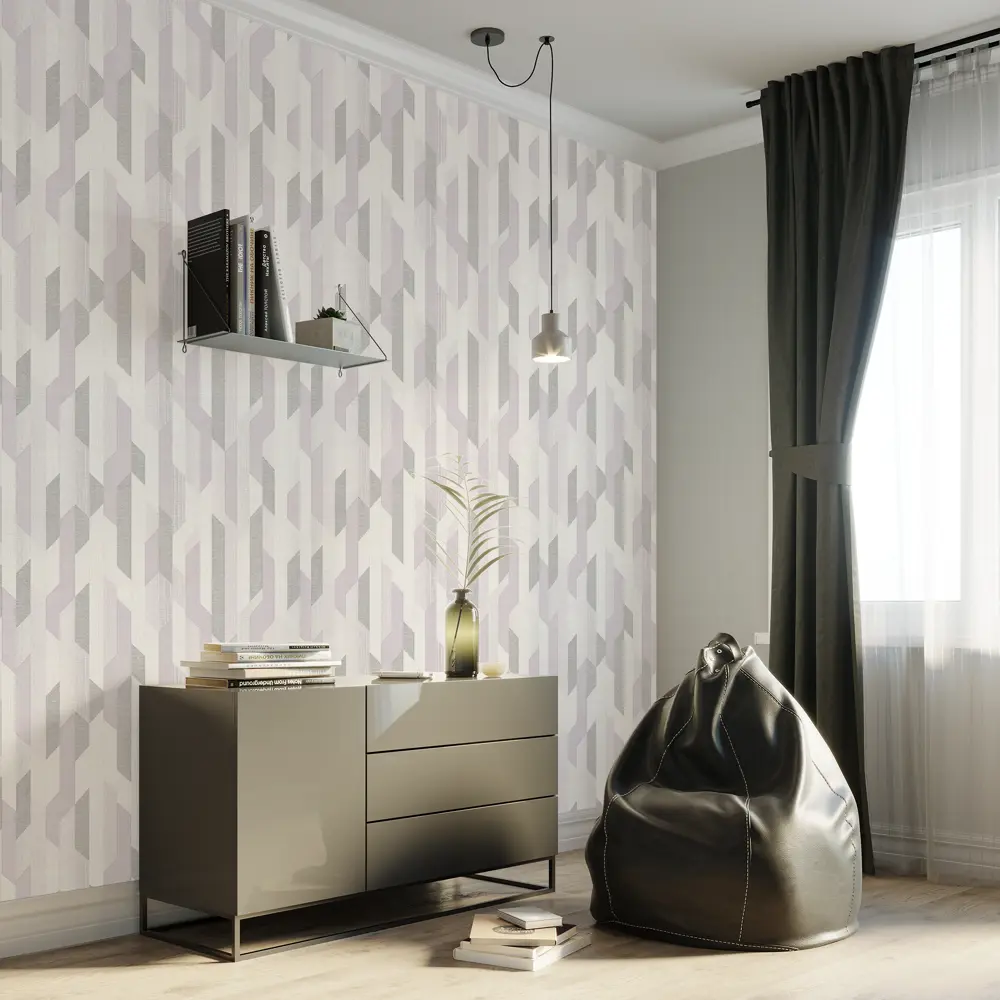 Обои флизелиновые Home Color Tact розовые 1.06 м HC31137-15 STLM-2056144 - Вид №3