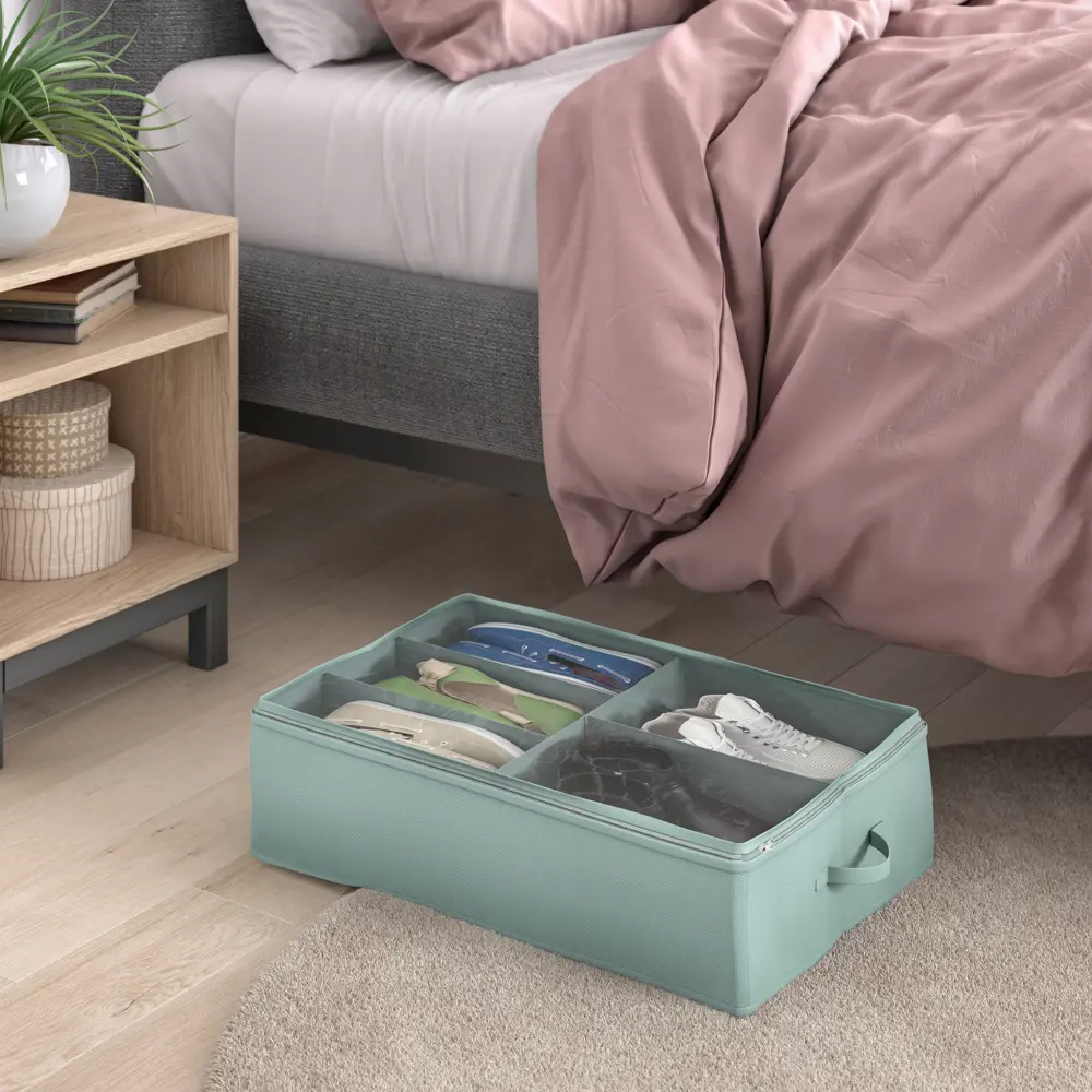 Органайзер для обуви Spaceo 56x16x36 см полипропилен цвет лагуна STLM-2201976 - Вид №3