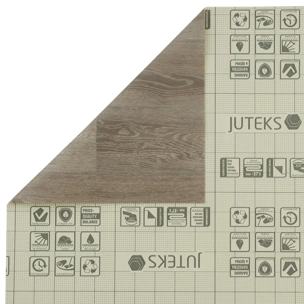 Линолеум «Дуб Мокко» 31 класс 2.5 м JUTEKS STLM-2060681 - Вид №3
