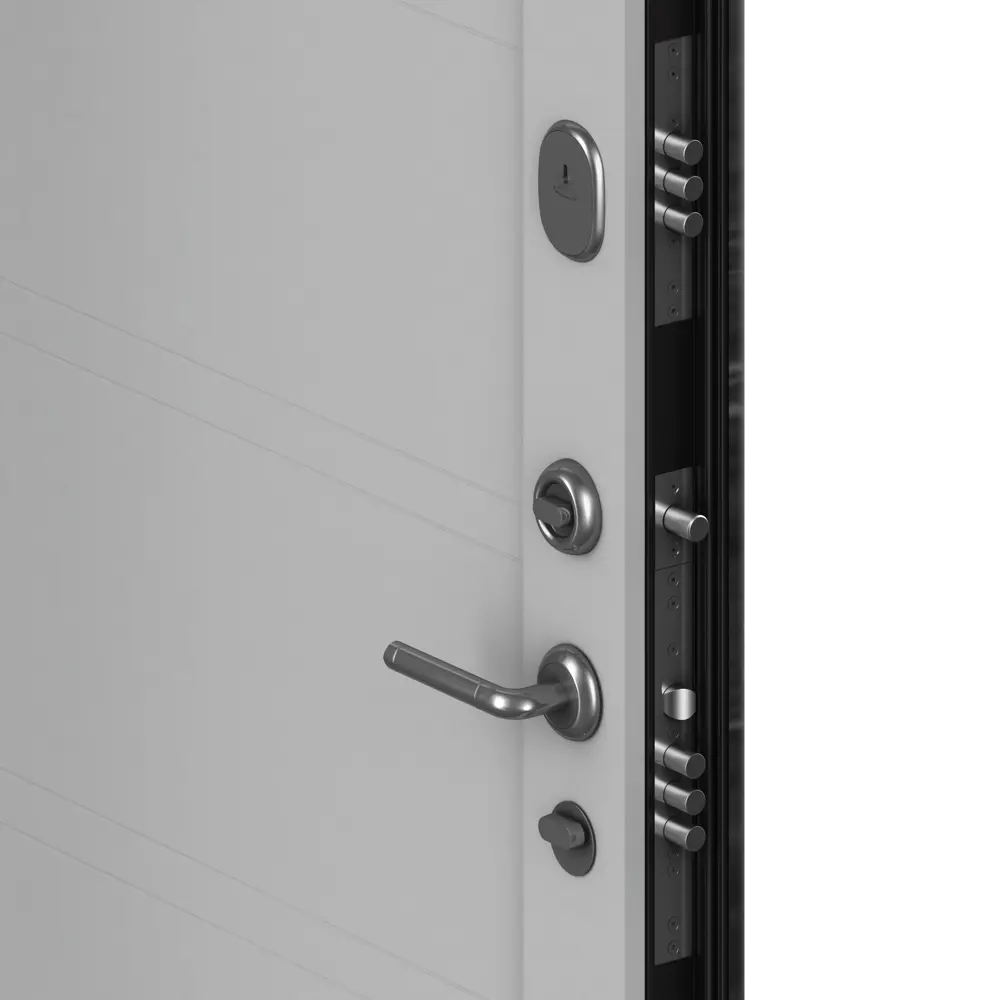 Дверь входная металлическая Премиум New 98x205 см левая серый силк маус DOORHAN STLM-2006962 - Вид №3